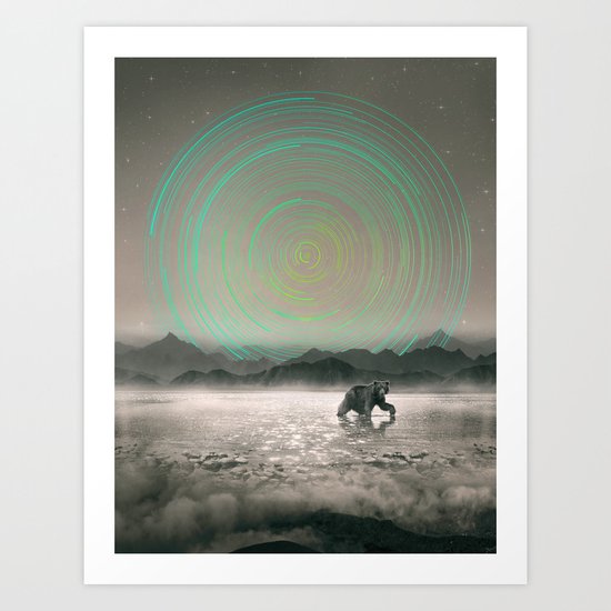 Spinning Out of Nothingness Art Print