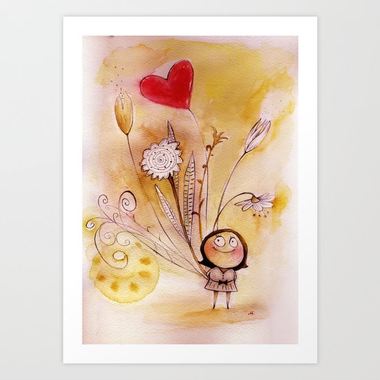 BOUQUET Art Print