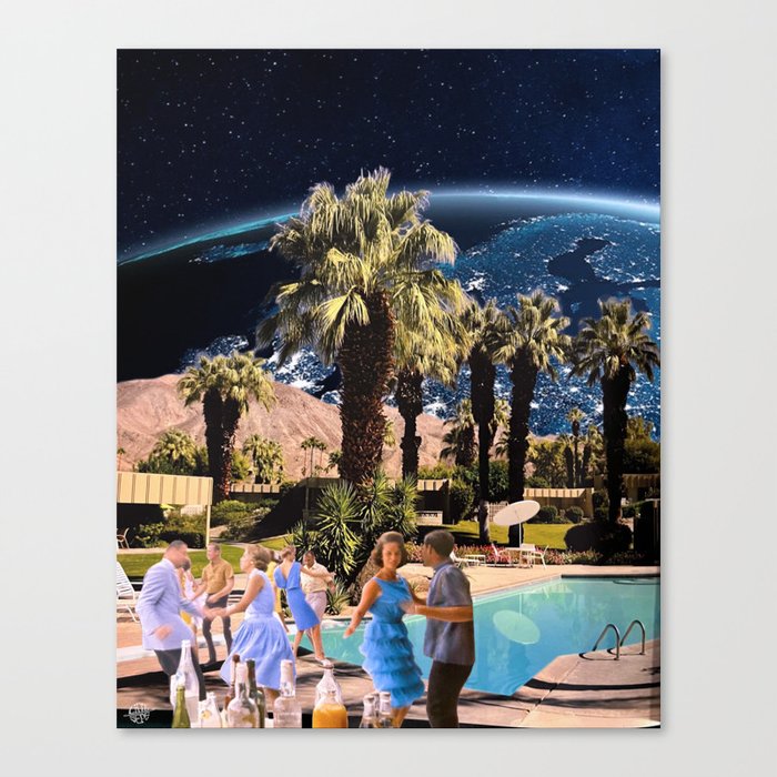 Palm Springs Soiree Canvas Print