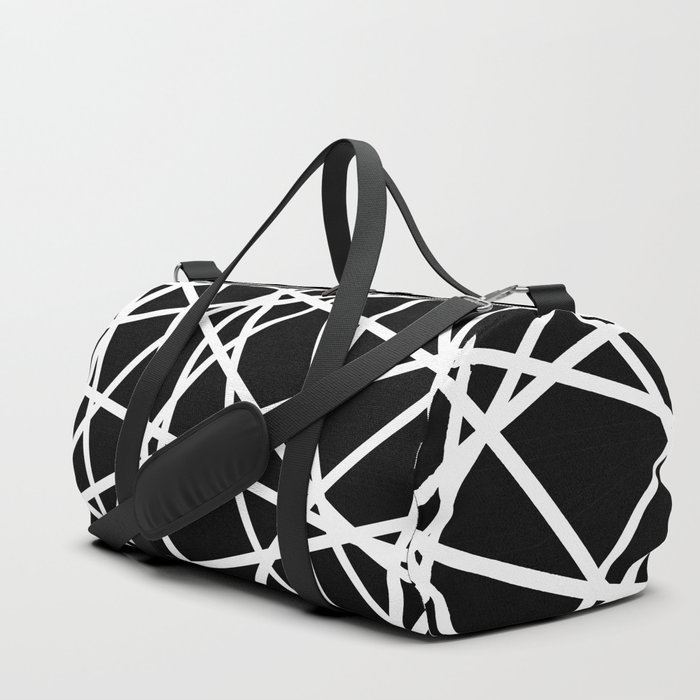 Lazer Dance B&W 1 Duffle Bag