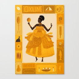 Celebration of Oshun Canvas Print