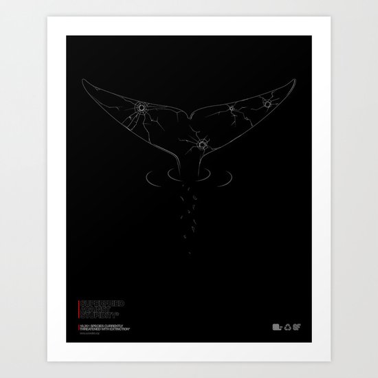 SF Against Stupidity* | Glass Art Print