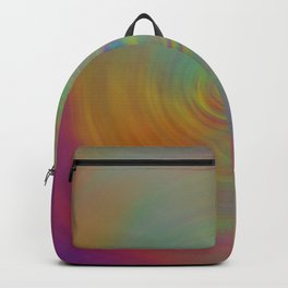 Neon Fluid shapes Backpack