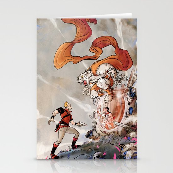 Trapped Stationery Cards