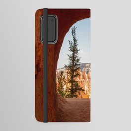 Peekaboo - Natural Window Into Bryce Canyon, Bryce Canyon National Park, Utah, USA Android Wallet Case