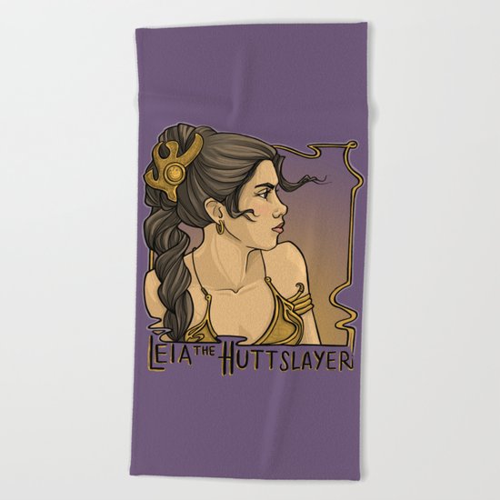 HuttSlayer Beach Towel