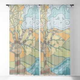 Elements Sheer Curtain