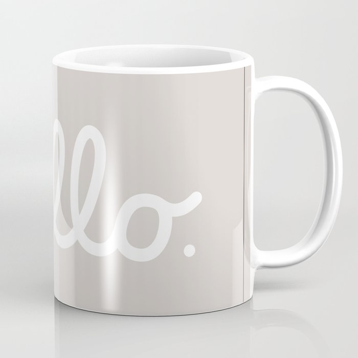 Hello: The Macintosh Office (Beige) Coffee Mug