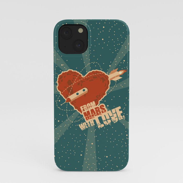 From Mars with love iPhone Case