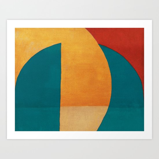 Sailing Under the Sun Art Print