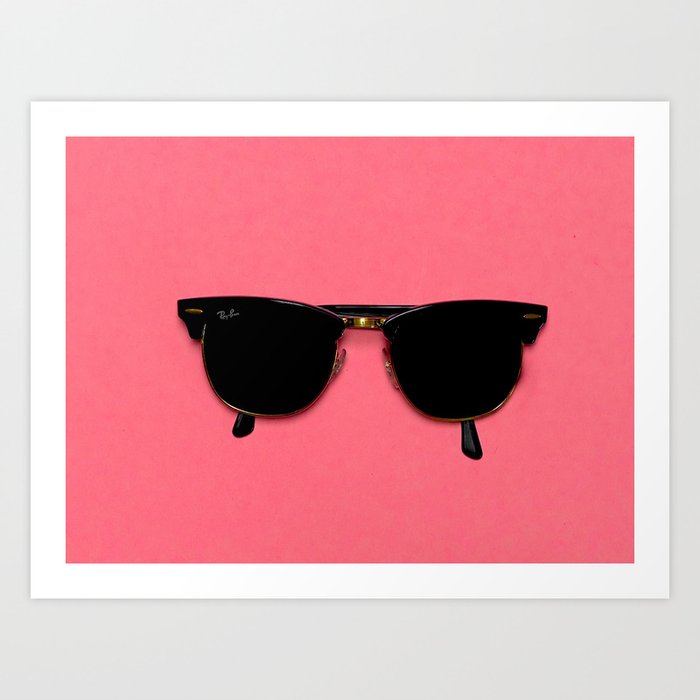 Chic Sunglasses Art Print
