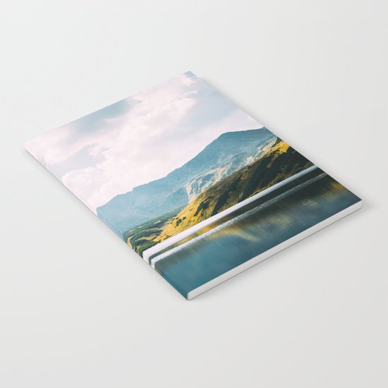 Autumn Mountain Lake Notebook