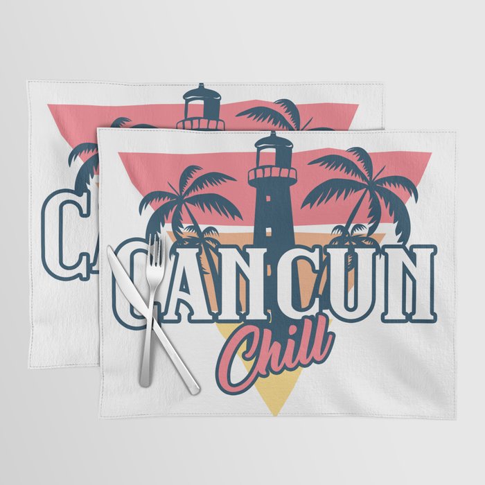 Cancun chill Placemat