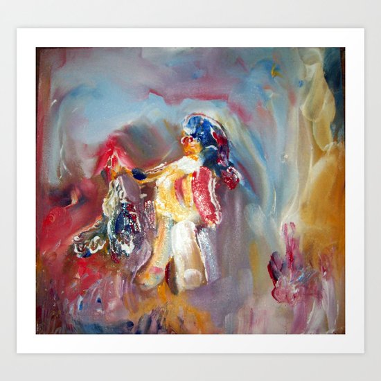 Mummy Art Print