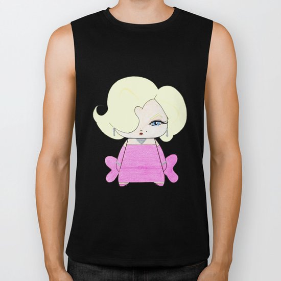 A Girl - Marilyn Biker Tank