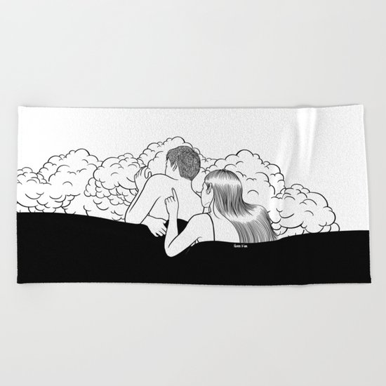 Human Diary Beach Towel