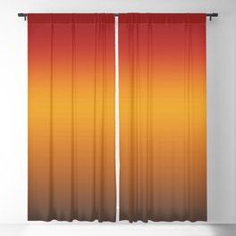 Australian Sunset Ombre Gradient  Blackout Curtain