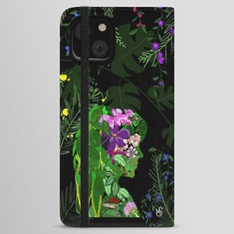 tropical iPhone Wallet Case