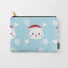 Christmas cat Carry-All Pouch
