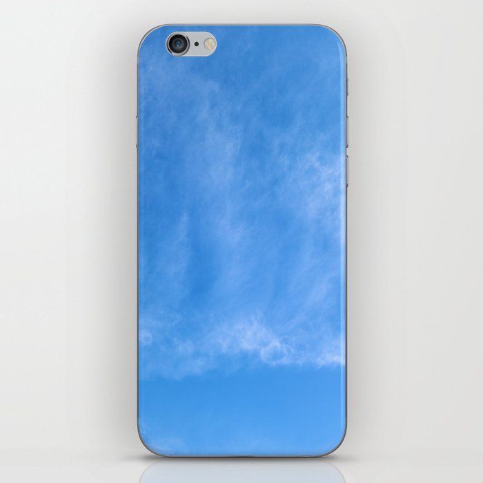 Blue Sky with Light Clouds iPhone Skin