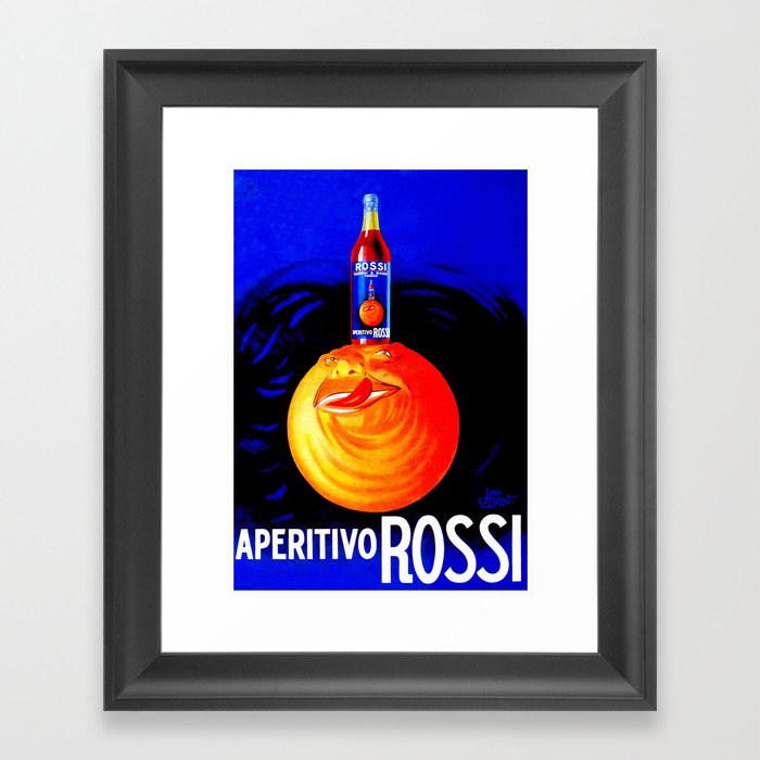 Italian Aperitivo Framed Art Print