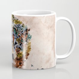 floral animals wolf Coffee Mug | Nature, Painting, Animal, Illustration 