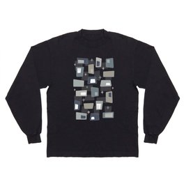 Atomic Age - Mid Century Modern Blocks Long Sleeve T-shirt
