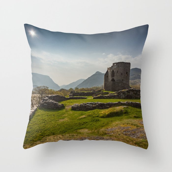 Great Britain Photography - Beautiful Landscape In Northern Wales Throw Pillow