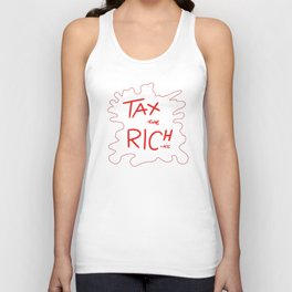 Tax The Rich Unisex Tank Top