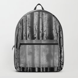 Black Bird Crow Tree Birch Forrest Black White Country Art A135 Backpack | Giftforcrowlover, Giftforthehome, Black And White, Whitetree, Crow, Fog, Moderncountrydecor, Birchtrees, Bird, Giftfortreelover 