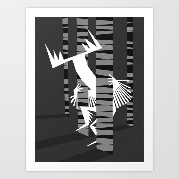 Discover the motif PRANKSTER SPIRIT by Yetiland as a print at TOPPOSTER