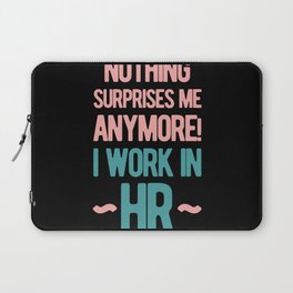 Funny Human Resources Laptop Sleeve
