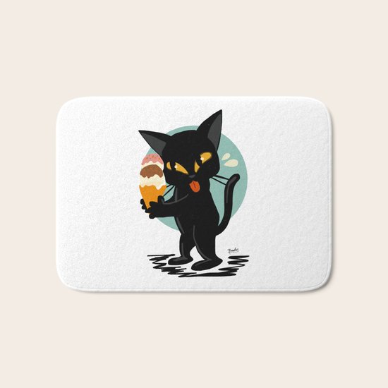 Ice cream Bath Mat