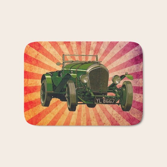 Vintage Car 03 Bath Mat