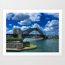 Sydney Harbour at Night City 5 pcs HD Art Poster WallHome Decor Canvas Print 