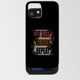 Wakeboarding Saying funny iPhone Card Case