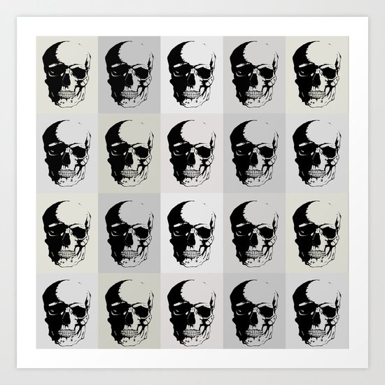 Fifty Shades of Death Art Print