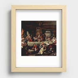 William Hogarth, humours of an election 5 Recessed Framed Print