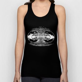 Nuclear Vintage Fireworks Explosive Explosion Unisex Tank Top