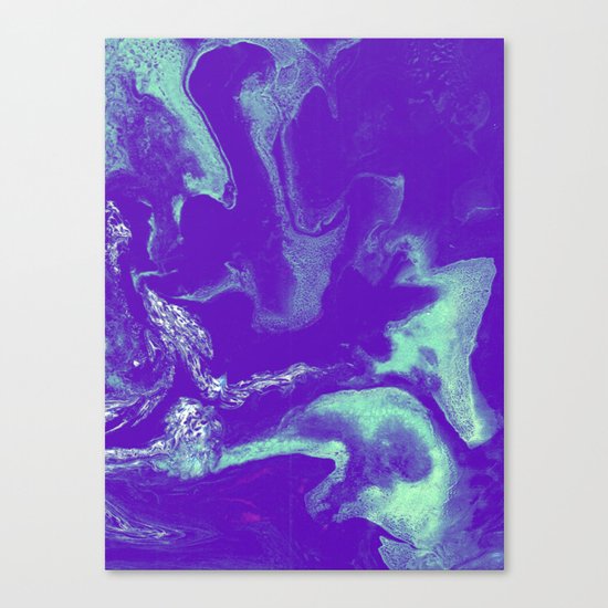 Lavender water Canvas Print