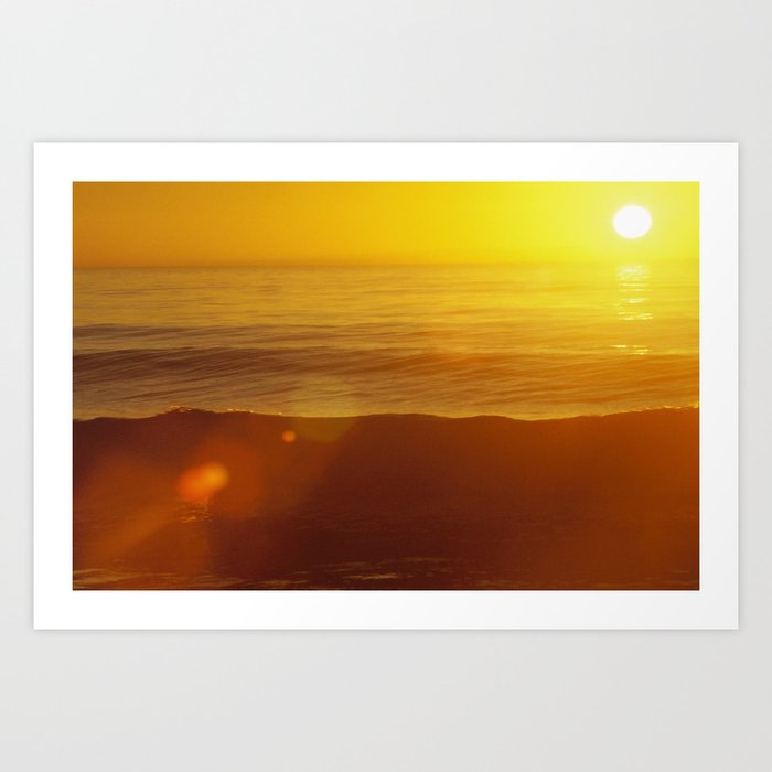Ocean Sunrise II Art Print