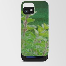 mountain oregano painted impressionism style iPhone Card Case