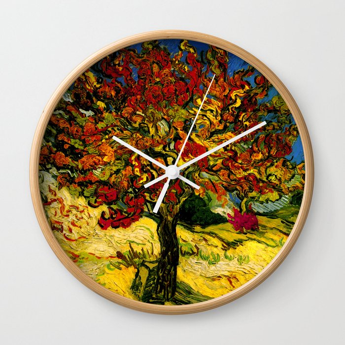 Van Gogh Mulberry Tree Wall Clock