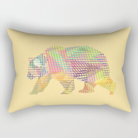 Grizzly Bear Rectangular Pillow