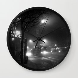 A Streetcar Named Noir Wall Clock