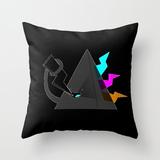 Dark Side of the Noms Throw Pillow