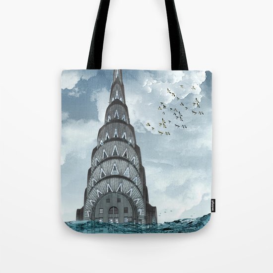 above the water line Tote Bag