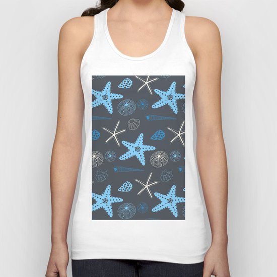 Tropical underwater life Unisex Tank Top
