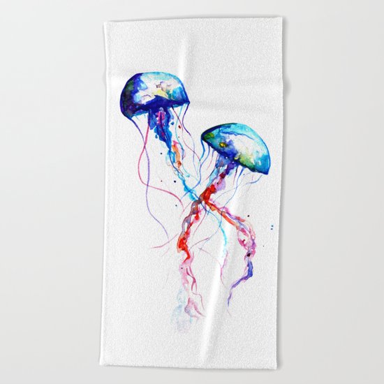 Jellyfish Beach Towel