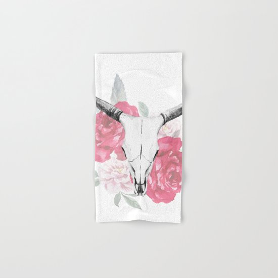 Animal Skull 08 Hand & Bath Towel